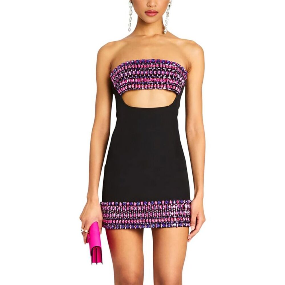 Amina Glam Womens  Mini Dress